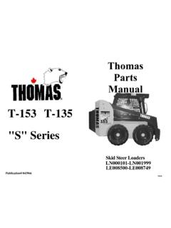 T-153 T-135 S Series - thomasloaders.com