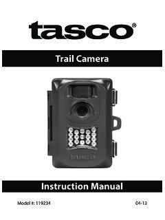 Instruction Manual - Tasco