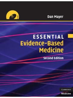 Essential Evidence-Based Medicine - Nogracias