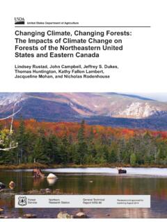 Changing climate, changing forests: The impacts of climate ...