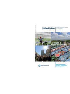 Public Disclosure Authorized Uzbekistan ontry Economic ...