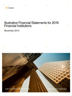 Illustrative Financial Statements for 20 19 Financial ...