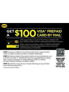 GET A 100CARD BY MAIL