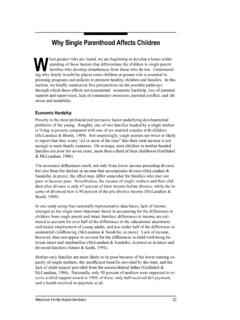 Why Single Parenthood Affects Children (pdf)
