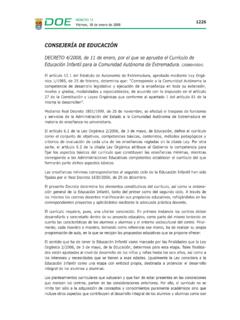 CONSEJER&#205;A DE EDUCACI&#211;N - Extremadura
