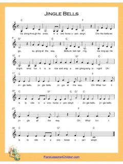 Jingle Bells C Major - Piano Lessons 4 Children