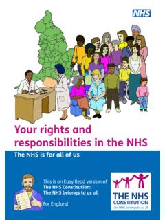 Your rights and responsibilities in the NHS - GOV.UK
