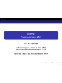 Beamer - Presentaciones en LaTeX