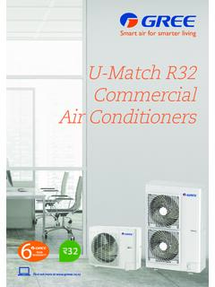 U-Match R32 Commercial Air Conditioners