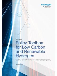 Policy review Policy Toolbox for Low Carbon and Renewable ...