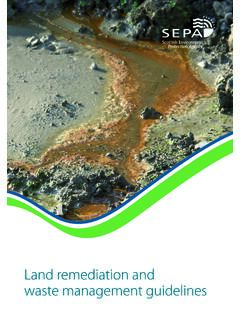Land Remediation and Waste Management Guidelines