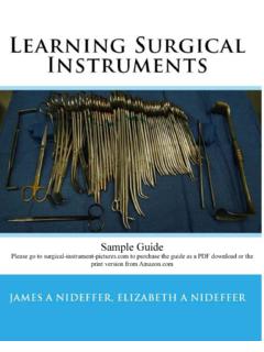 Sample Guide - Pictures of Surgical Instruments