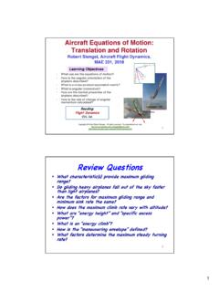 Aircraft Control Devices and Systems