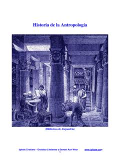 Historia de la Antropolog&#237;a - iglisaw.com