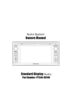 Audio System Owners Manual - a230.g.akamai.net
