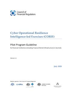 Pilot Program Guideline - CFR