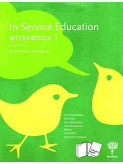 In-Service Education - hartmanonline.com