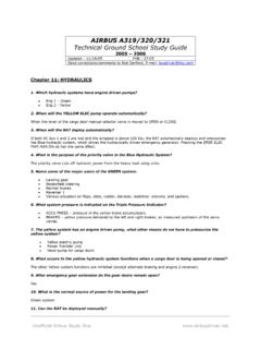 Airbus Sample Oral Study Guide - Airbusdriver.net