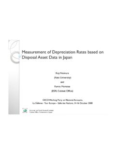 Rate of Depereciation in Japan - kojin.org