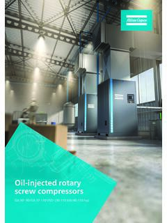 Oil-injected rotary screw compressors