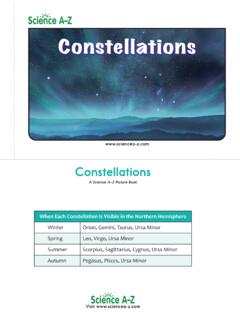 Constellations - Science A-Z