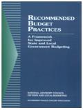 Recommended Budget Practices - Government …