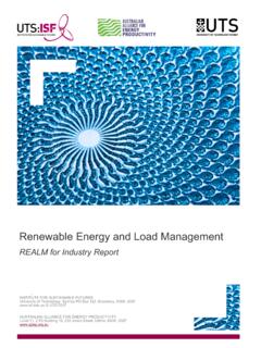 Renewable Energy and Load Management