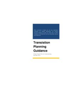 Transistion Planning Guidance - iso9001help.co.uk