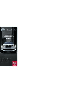 EXTENDED PROTECTION PLANS - Nissan USA