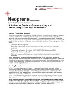 A Guide to Grades, Compounding and Processing of …
