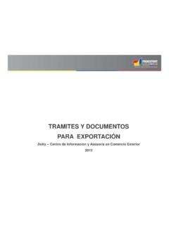 TRAMITES Y DOCUMENTOS PARA EXPORTACI&#211;N