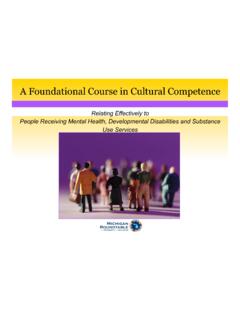 A Foundational Course in Cultural Competence - …