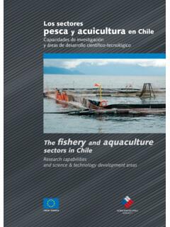 Los sectores pesca y acuicultura en Chile - CONICYT