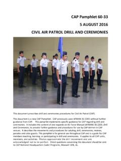 CAP Pamphlet 60-33 5 AUGUST 2016 CIVIL AIR PATROL DRILL ...