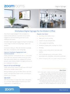 Workplace Digital Signage for the Modern Office - …