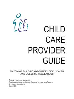 CHILD CARE PROVIDER GUIDE