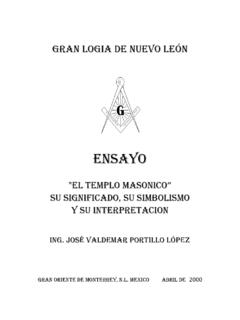 GRAN LOGIA DE NUEVO LE&#211;N - valdemar.com.mx