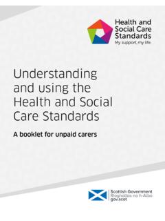 Understanding and using the Health and Social Care ...