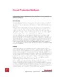 Circuit Protection Methods - Rockwell Automation