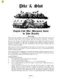English Civil War Wargames Rules by John Armatys