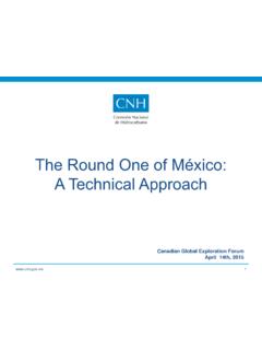 The Round One of M&#233;xico: A Technical Approach