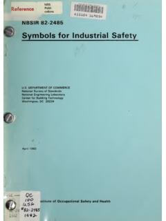 Symbols for industrial safety - NIST