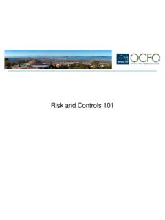 Risk and Controls 101 - Lawrence Berkeley National Laboratory