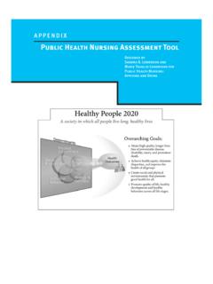 Public Health Nursing Assessment Tool