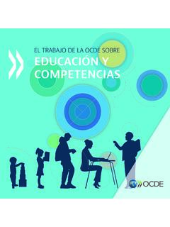 EL TRABAJO DE LA OCDE SOBRE EDUCACI&#211;N Y COMPETENCIAS
