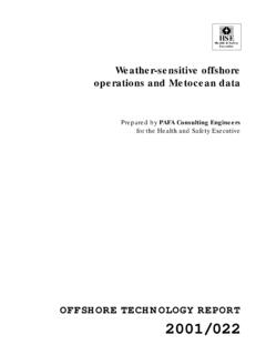 OFFSHORE TECHNOLOGY REPORT 2001/022