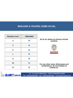 SEALIUM &#174; PLATES (5383 H116) - Almet marine