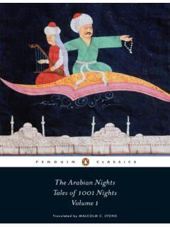 The Arabian Nights: Tales of 1,001 Nights: Volume 1