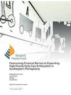 Overcoming Financial Barriers to Expanding High-Quality ...