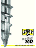 catalogue PRODUCT 2012